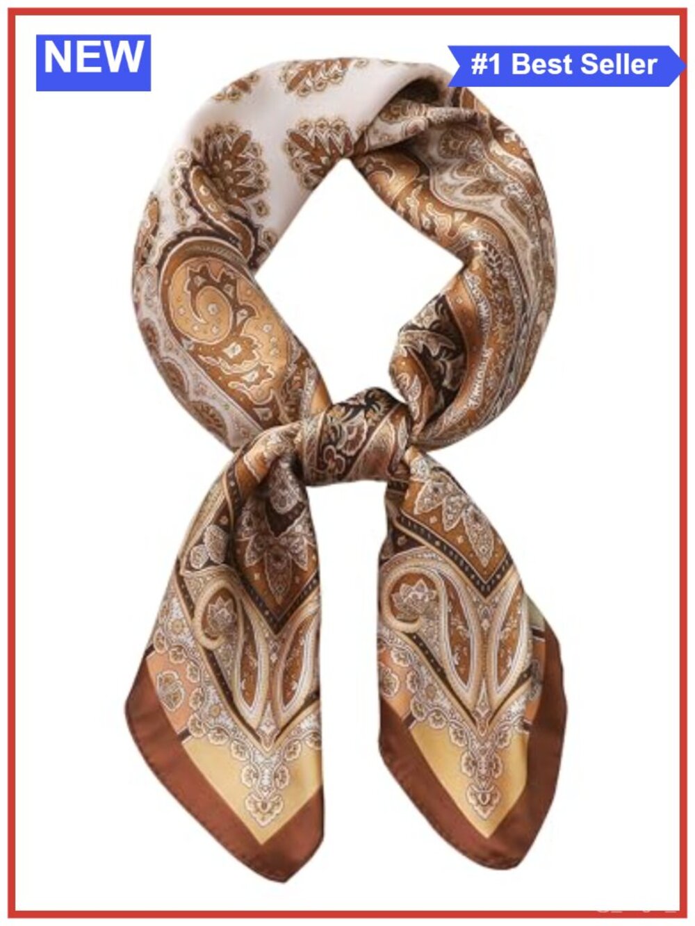 Faux Silk Satin Square Scarf 27.5" Headscarf Bandana Hair Wrap for Women Men
